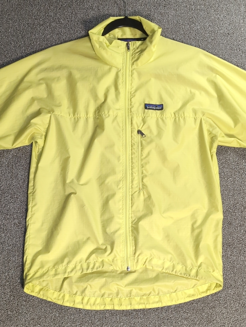 Vintage Patagonia Velocity Shell Zip Up Jacket Size XS in Hi-vis Fluorescent - Picture 5 of 9
